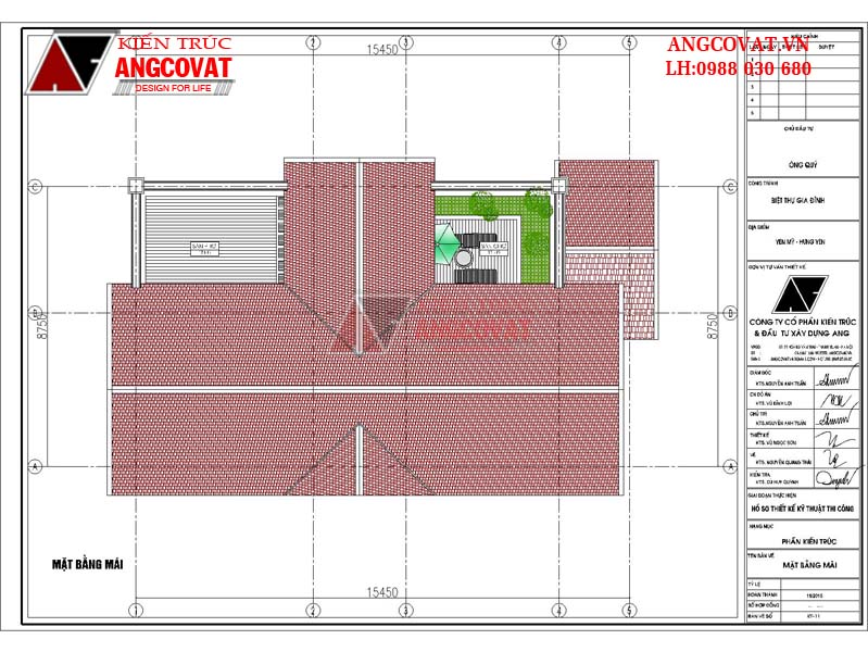 Thiết kế biệt thự cổ điển pháp 4 tầng 140m2 8