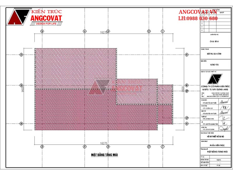 Mẫu nhà 2 tầng 90m2 mặt tiền 8m hình chữ L 5