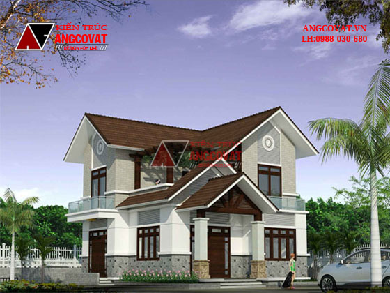 Biệt thự 2 tầng 2 mặt tiền nhỏ xinh 8x10m, diện tích 80m2 1