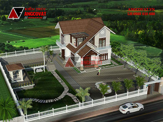 Biệt thự 2 tầng 2 mặt tiền nhỏ xinh 8x10m, diện tích 80m2 2