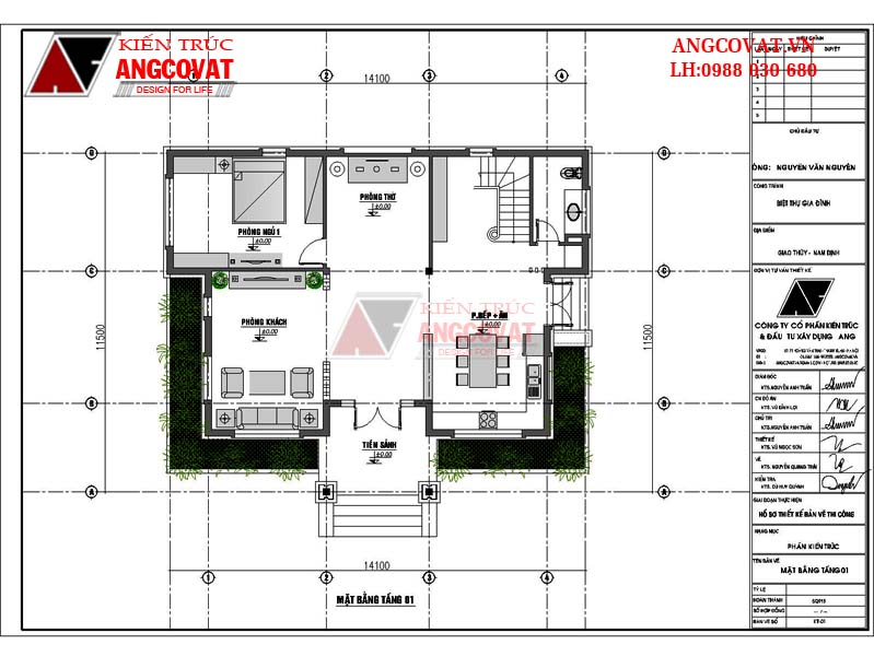 Nhà biệt thự 2 tầng 4 phòng ngủ kiểu Thái 140m2 3