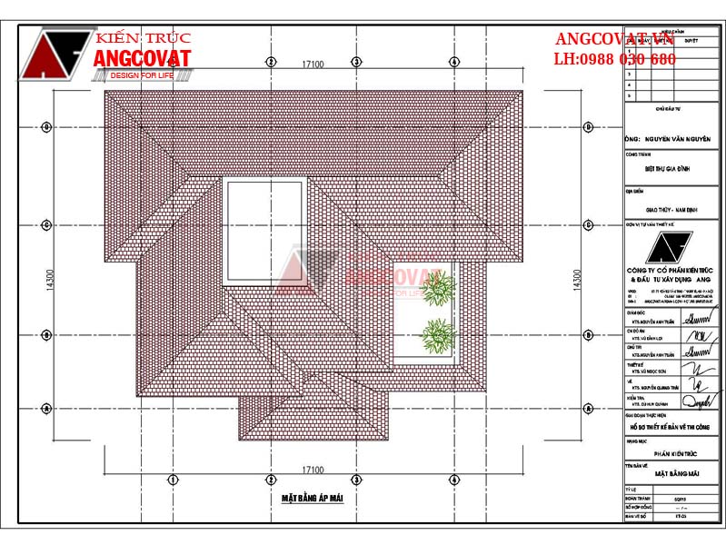 Mẫu nhà biệt thự 2 tầng 4 phòng ngủ