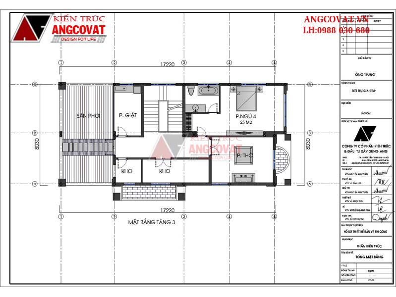 Mẫu nhà ống 3 tầng kiểu Pháp đẹp