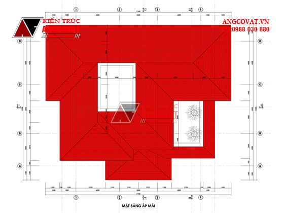 Thiết kế nhà 10x15m 2 tầng kiểu Thái ở Bắc Giang 7