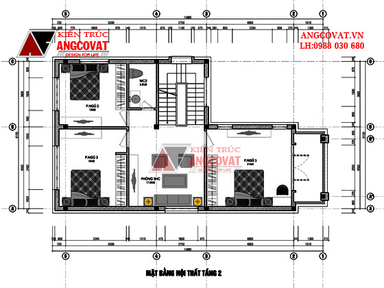 Top 3 mẫu thiết kế biệt thự tân cô điển đang hot nhất 2015 BT18125