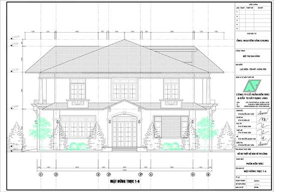 Một bộ hồ sơ bản vẽ thi công bao gồm những gì?3