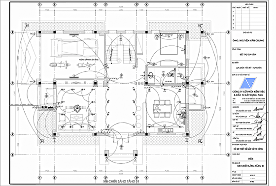 Một bộ hồ sơ bản vẽ thi công bao gồm những gì?8
