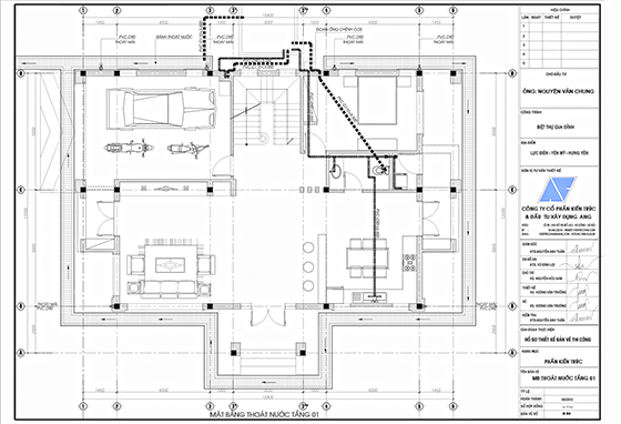 Một bộ hồ sơ bản vẽ thi công bao gồm những gì?9