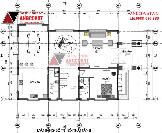 Hình ảnh ngôi nhà 3 tầng mái thái 10x18m 2