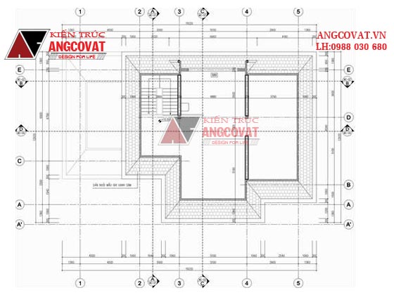 Mẫu nhà 3 tầng mái thái 7