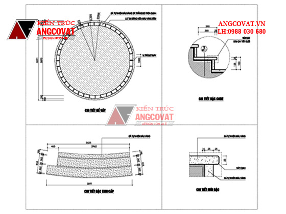 Mẫu thiết kế bể bơi gia đình 13