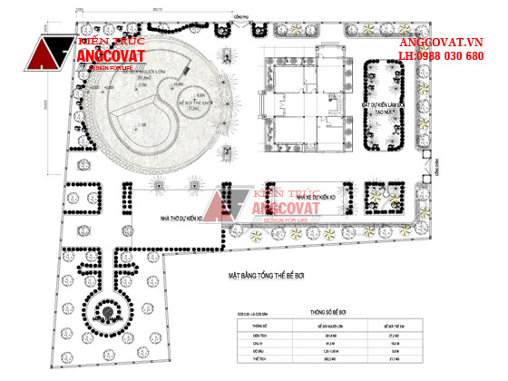 Mẫu thiết kế bể bơi gia đình 5