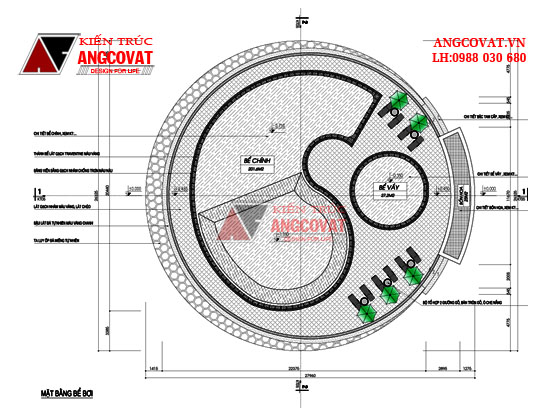 Mẫu thiết kế bể bơi gia đình 6