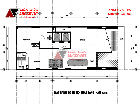 Mẫu thiết kế khách sạn mini tiêu chuẩn 2 sao 10x25m 4
