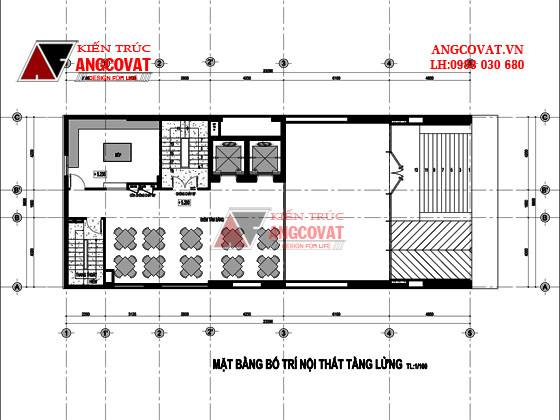 Mẫu thiết kế khách sạn mini tiêu chuẩn 2 sao 10x25m 6