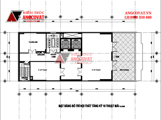 Mẫu thiết kế khách sạn mini tiêu chuẩn 2 sao 10x25m 9
