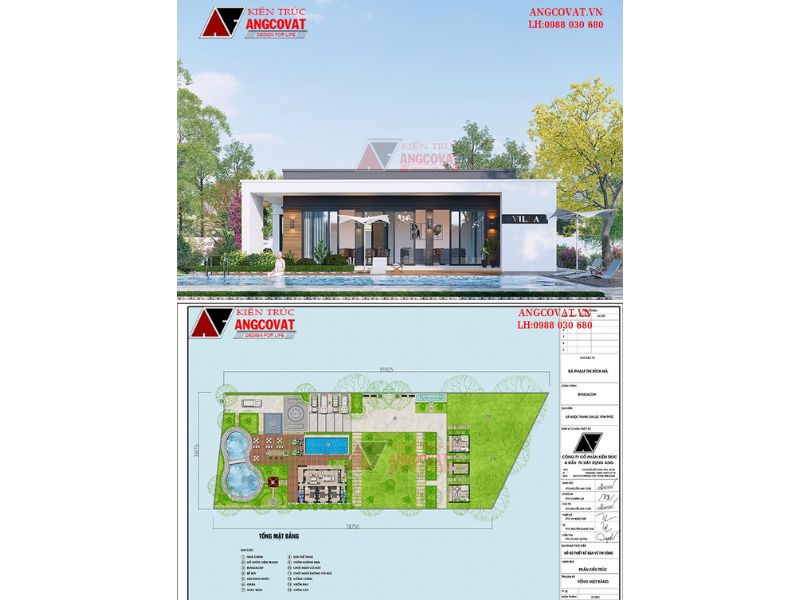 Ý tưởng thiết kế biệt thự nghỉ dưỡng