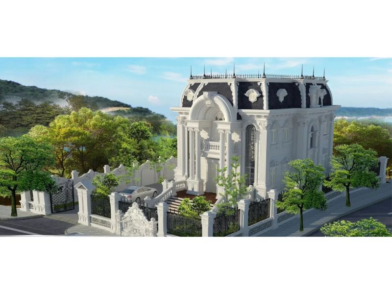 Khám phá vẻ đẹp xa hoa của công trình biệt thự đẹp