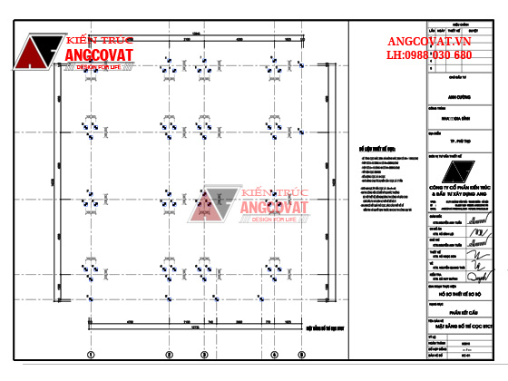 Tư vấn thiết kế móng nhà ở dân dụng cấp 4, 1,2,3 tầng 1