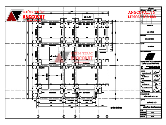Tư vấn thiết kế móng nhà ở dân dụng cấp 4, 1,2,3 tầng 2