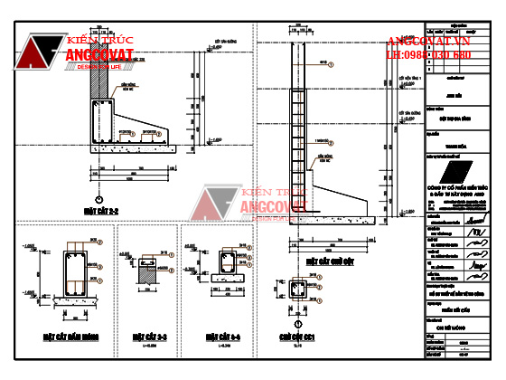 Tư vấn thiết kế móng nhà ở dân dụng cấp 4, 1,2,3 tầng 7