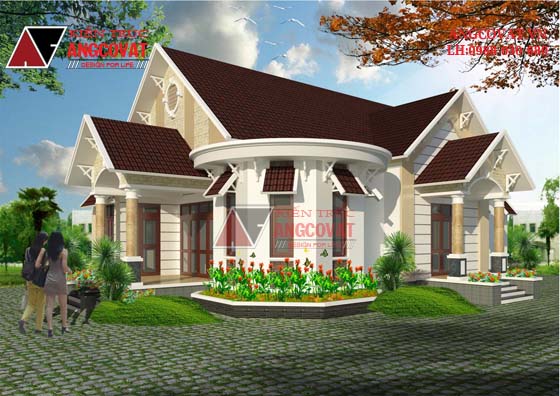 Khám phá các mẫu thiết kế nhà 1 tầng 3 phòng ngủ đẹp 3