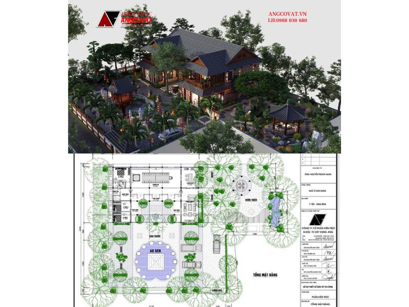 Kiến trúc sân vườn đẹp mắt trong không gian sống đẳng cấp