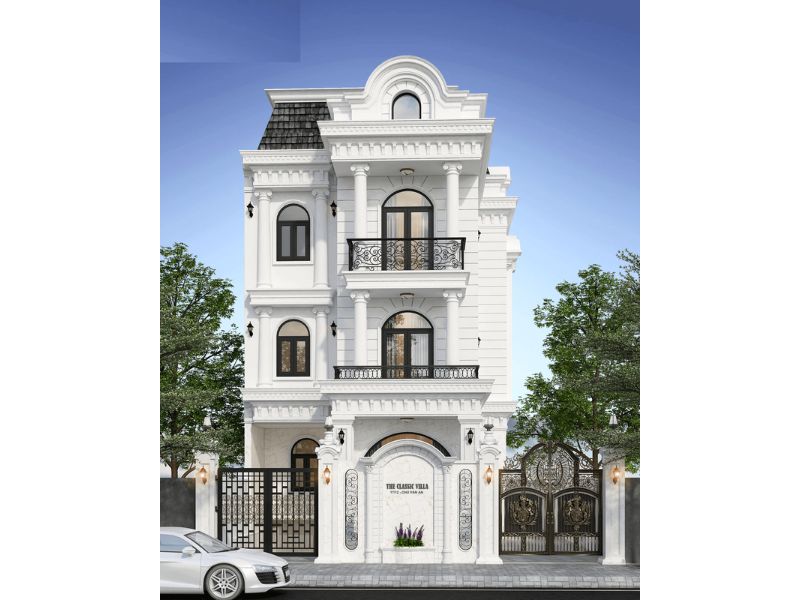 Biệt thự 3 tầng đẹp mê lòng người ở Nam Định