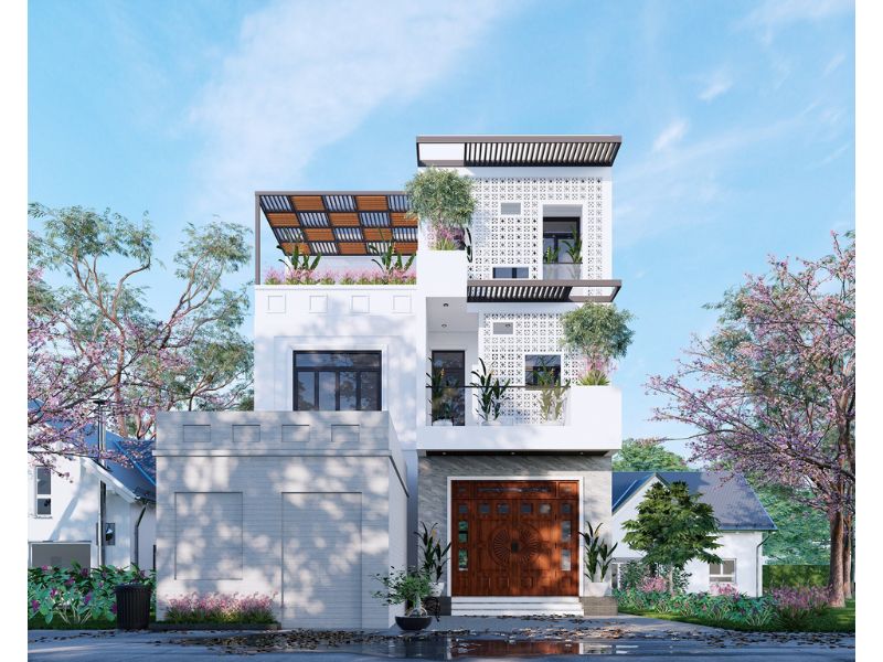 Nhà đẹp 3 tầng sang trọng tại Hưng Yên