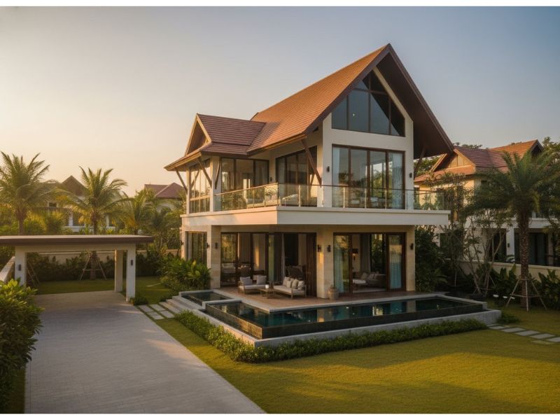 Biệt thự trong ngõ ô tô chánh 2 mặt tiền